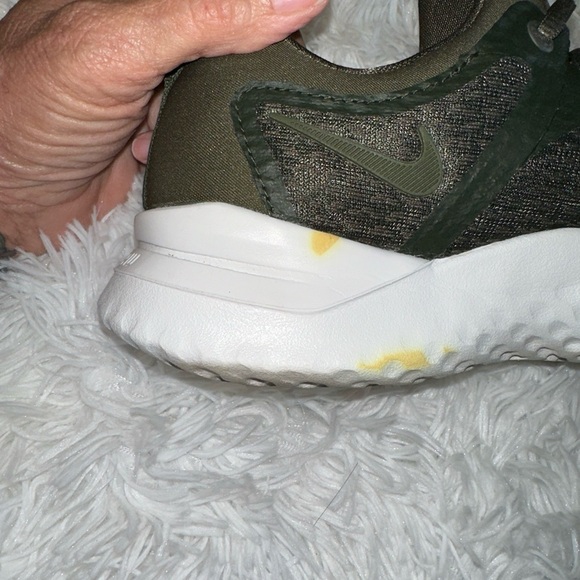 Men's Nike Rival Running Shoes Green And White Anthracite AA7400-300 US Size 8.5 - Picture 7 of 12